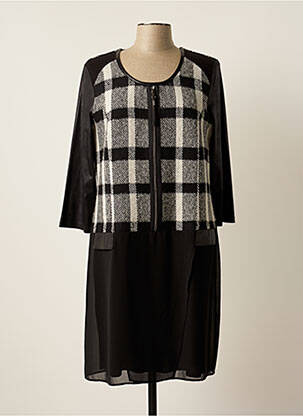 Rochie midi negru MERI & ESCA femeie