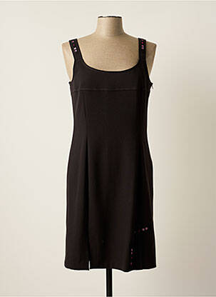 Rochie midi negru JEAN DELFIN femeie