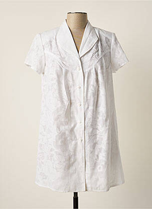 Tunică mâneci scurte alb KARTING femeie