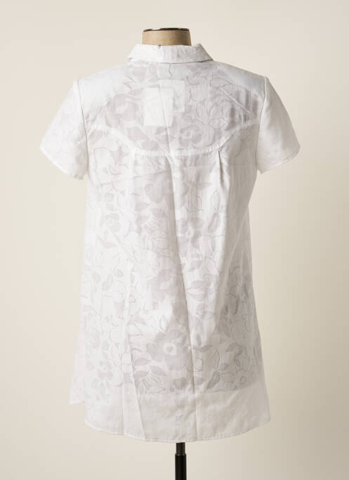 Tunică mâneci scurte alb KARTING femeie