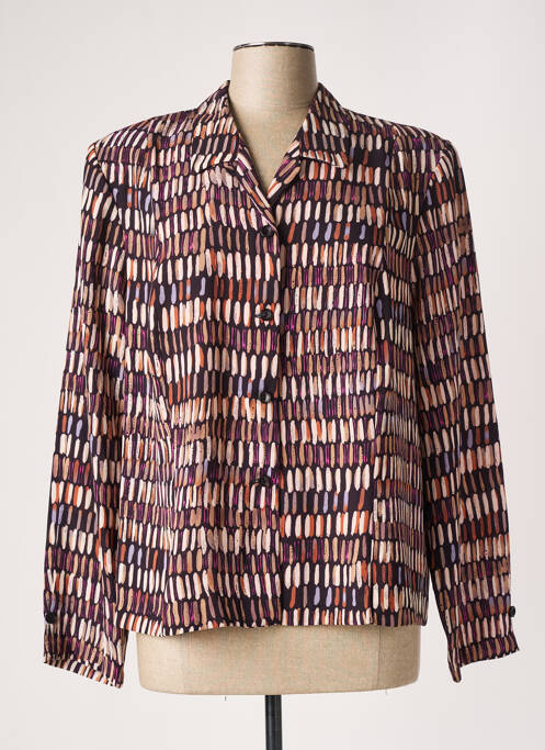 Cămașă maro LISA CHESNAY femeie