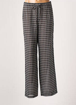 Pantalon larg negru HUCKE WOMAN femeie