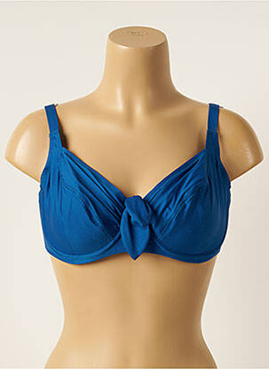 Sutien de costum de baie albastru ANTIGEL femeie