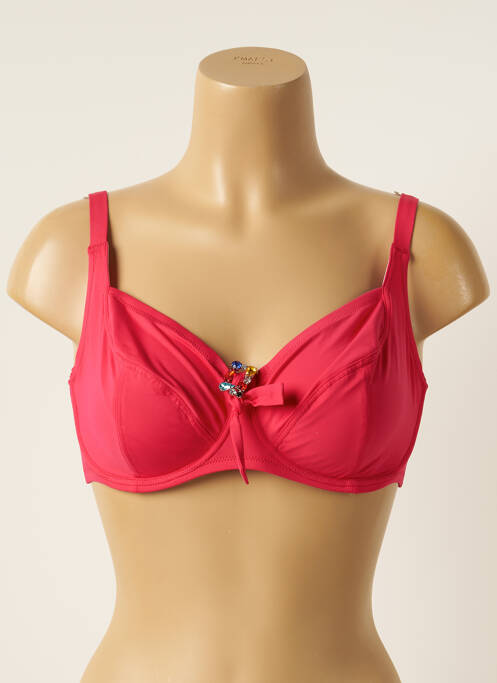 Sutien de costum de baie roz ANTIGEL femeie