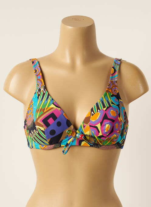 Sutien de costum de baie negru ANTIGEL femeie