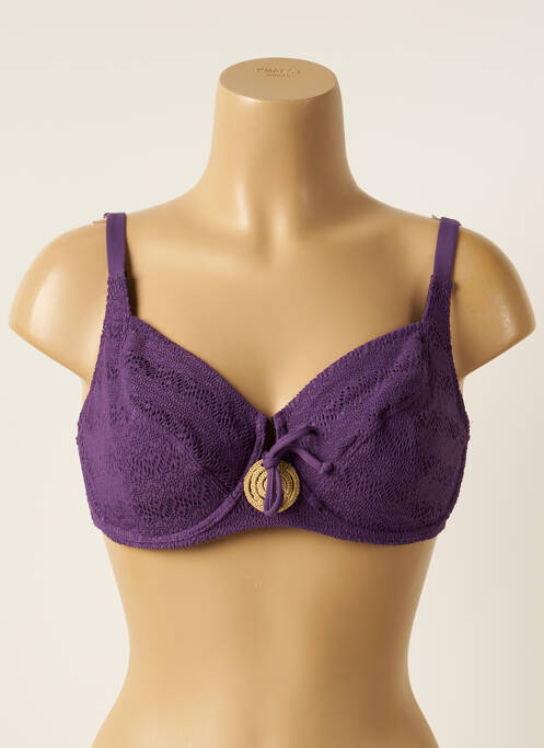 Sutien de costum de baie violet ANTIGEL femeie