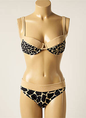 Costum de baie din două piese bej ROSE POMME femeie