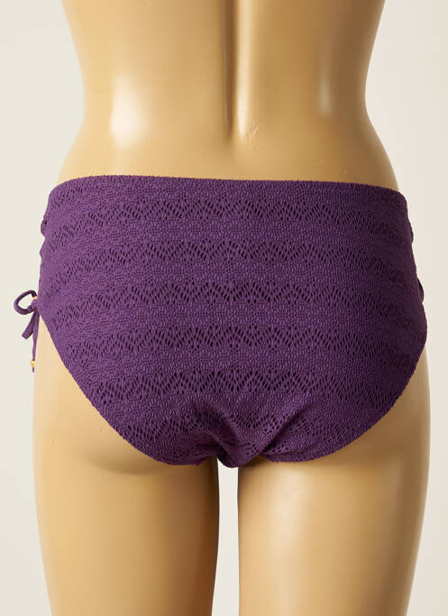 Chiloți de baie violet ANTIGEL femeie