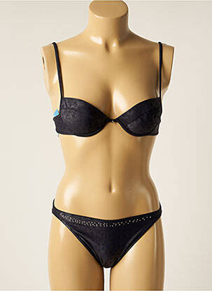 Costum de baie din două piese negru CROOL femeie