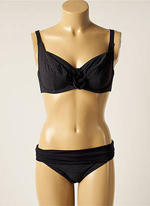 Costum de baie din două piese negru ANTIGEL femeie