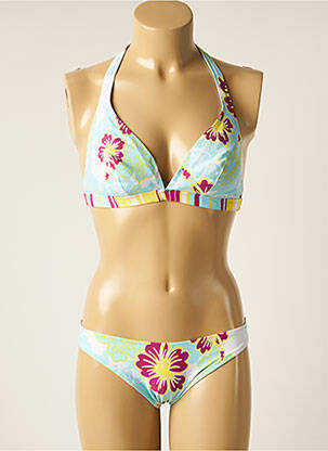 Costum de baie din două piese albastru EMPREINTE femeie