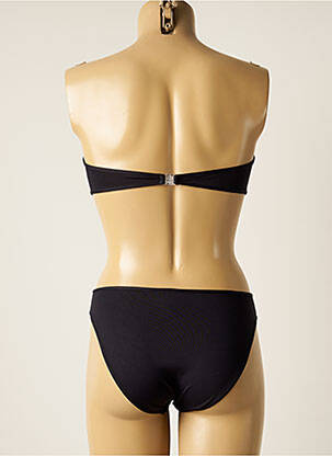 Costum de baie dintr-o singură piesă top bentiță top bentiță negru ROSE POMME femeie
