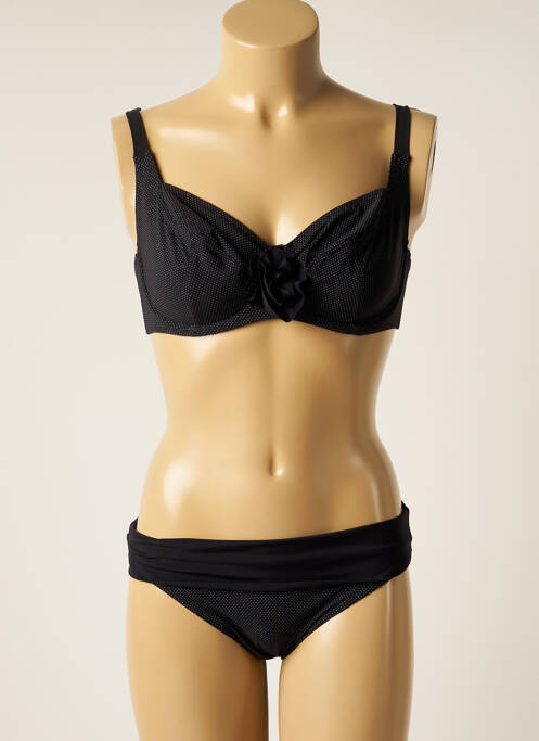 Costum de baie din două piese negru ANTIGEL femeie