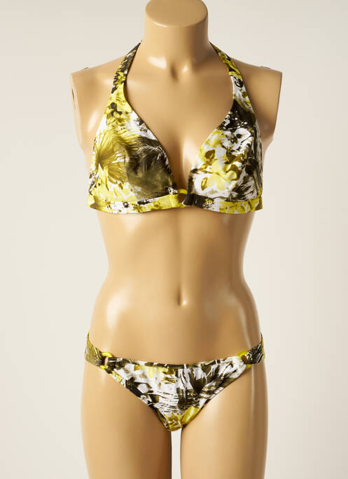 Costum de baie din două piese galben EMPREINTE femeie