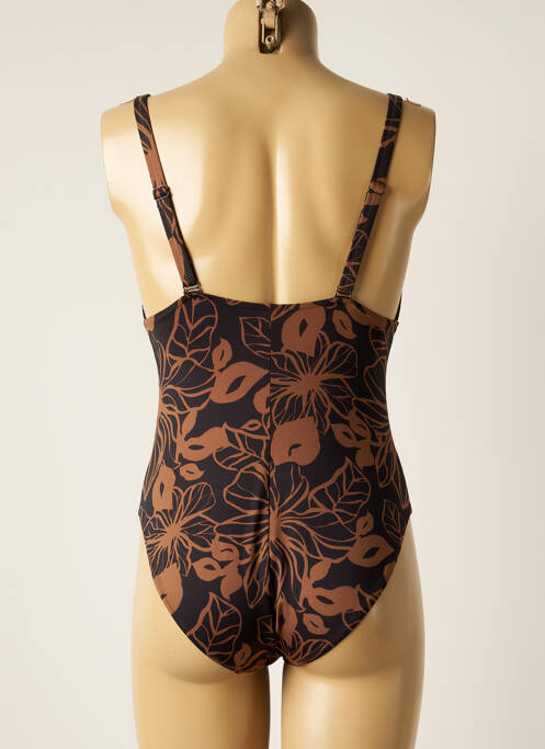 Costum de baie dintr-o singură piesă maro EMPREINTE femeie