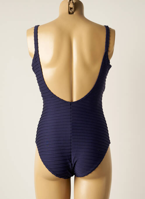 Costum de baie dintr-o singură piesă albastru ROSE POMME femeie