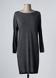 Rochie midi mâneci lungi mâneci lungi gri NINATI femme