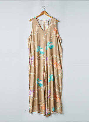 Salopetă-pantalon bej KONTESSA femeie