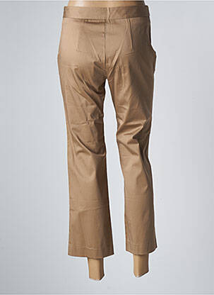 Pantalon 7/8 elasticitate mărime normală maro NINATI femeie