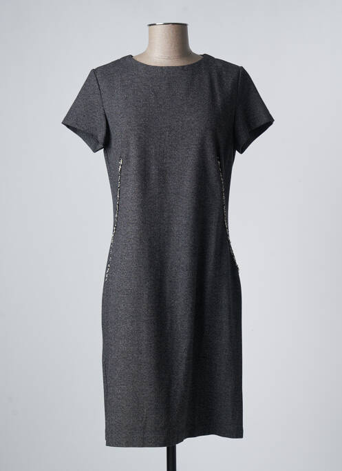 Rochie midi gri LS femeie