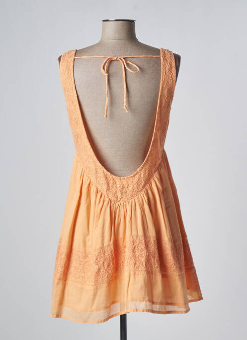 Rochie scurtă portocaliu MAI 68 femeie