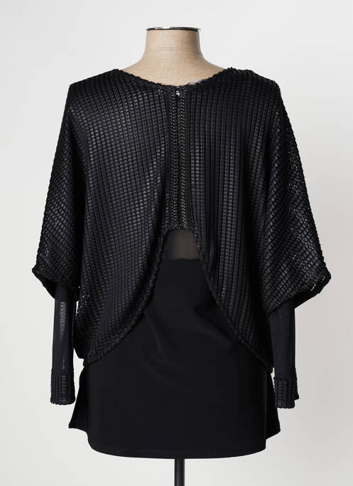 Top negru DECATHLON femeie