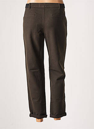 Pantalon 7/8 elasticitate mărime normală maro BANANA MOON femeie