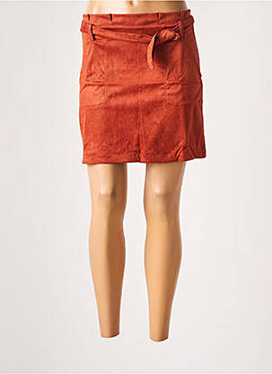 Fustă scurtă maro BANANA MOON femeie