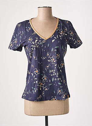 Top albastru BANANA MOON femeie