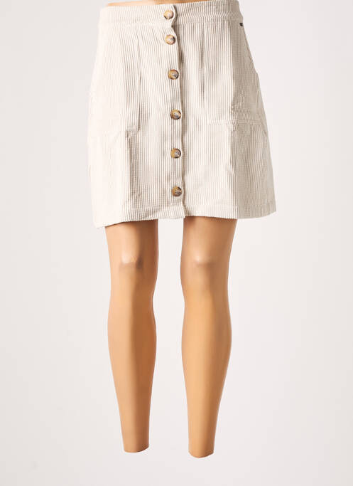 Fustă scurtă alb BANANA MOON femeie