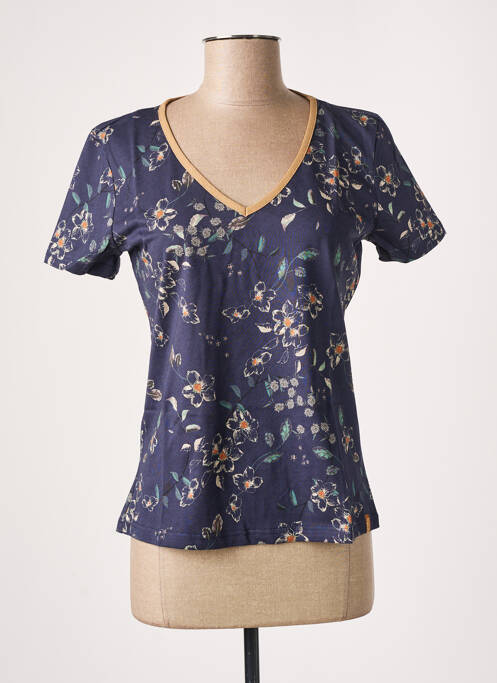 Top albastru BANANA MOON femeie