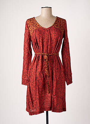 Rochie midi maro BANANA MOON femeie