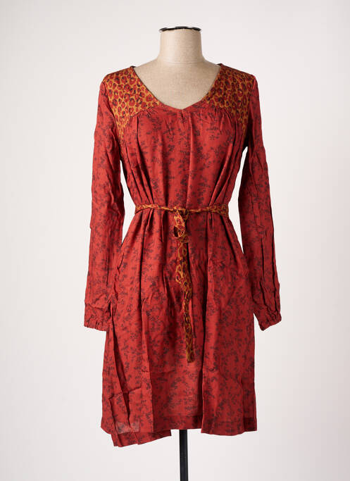 Rochie midi maro BANANA MOON femeie