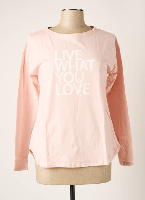 Tricou roz BANANA MOON femeie