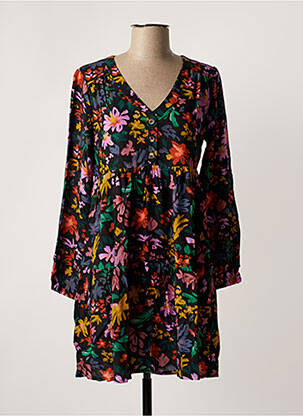 Rochie scurtă mâneci lungi mâneci lungi negru BANANA MOON femeie