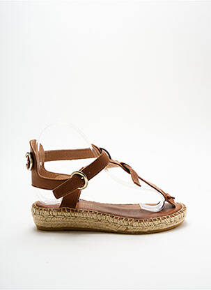 Șlapi maro L'ESPADRILLE DE NICOLE femeie