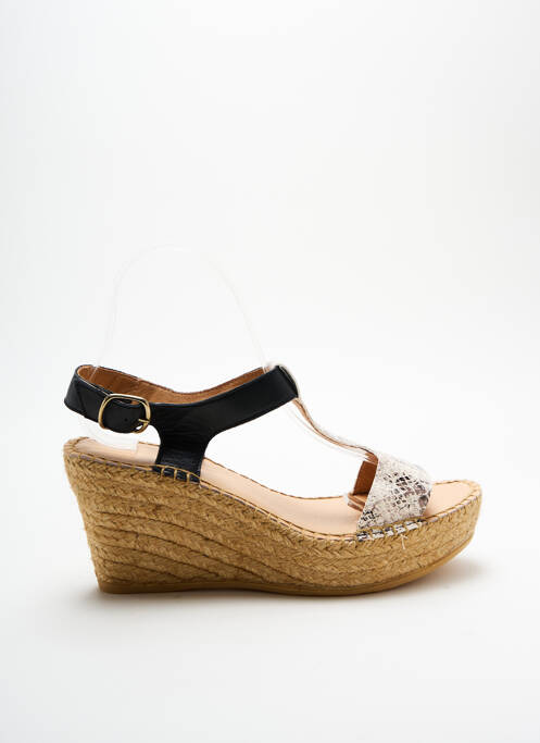 Espadrile negru L'ESPADRILLE DE NICOLE femeie