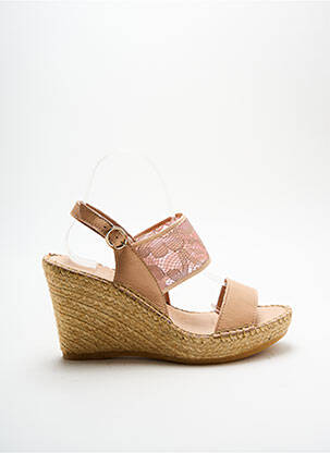 Espadrile roz L'ESPADRILLE DE NICOLE femeie