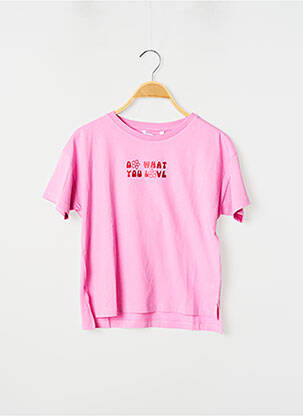 Tricou roz TIFFOSI fată