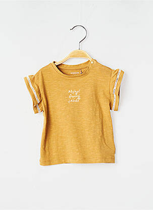 Tricou elasticitate mâneci scurte bej TIFFOSI fată