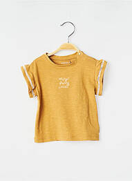 Tricou elasticitate mâneci scurte bej TIFFOSI fată