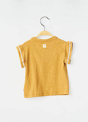 Tricou elasticitate mâneci scurte bej TIFFOSI fată