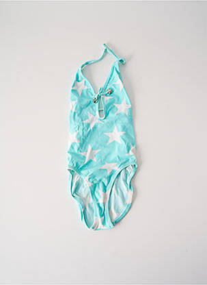 Costum de baie dintr-o singură piesă albastru PRINCESSE ILOU fată