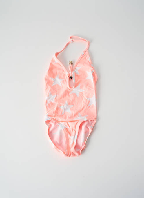 Costum de baie dintr-o singură piesă portocaliu PRINCESSE ILOU fată