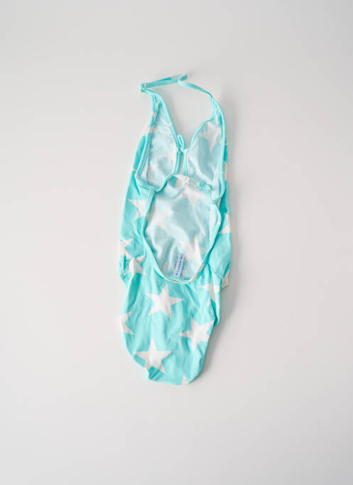 Costum de baie dintr-o singură piesă albastru PRINCESSE ILOU fată