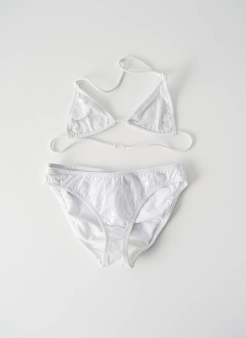 Costum de baie din două piese alb PRINCESSE ILOU fată