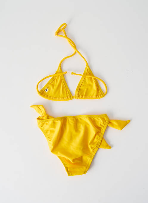 Costum de baie din două piese galben PRINCESSE ILOU fată