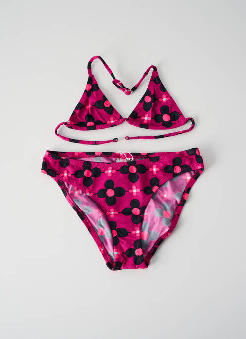 Costum de baie din două piese roz PRINCESSE ILOU fată