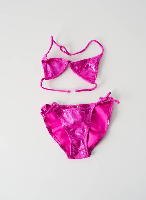 Costum de baie din două piese roz PRINCESSE ILOU fată