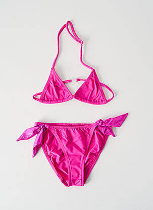 Costum de baie din două piese roz PRINCESSE ILOU fată